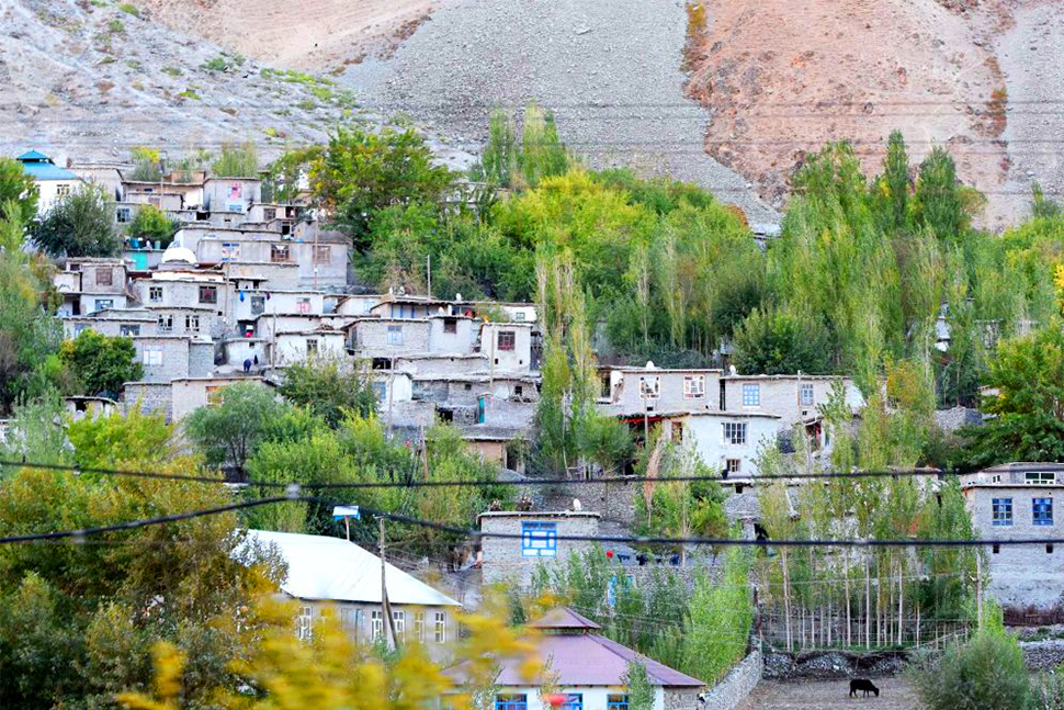 Электроснабжение кишлака Нусай